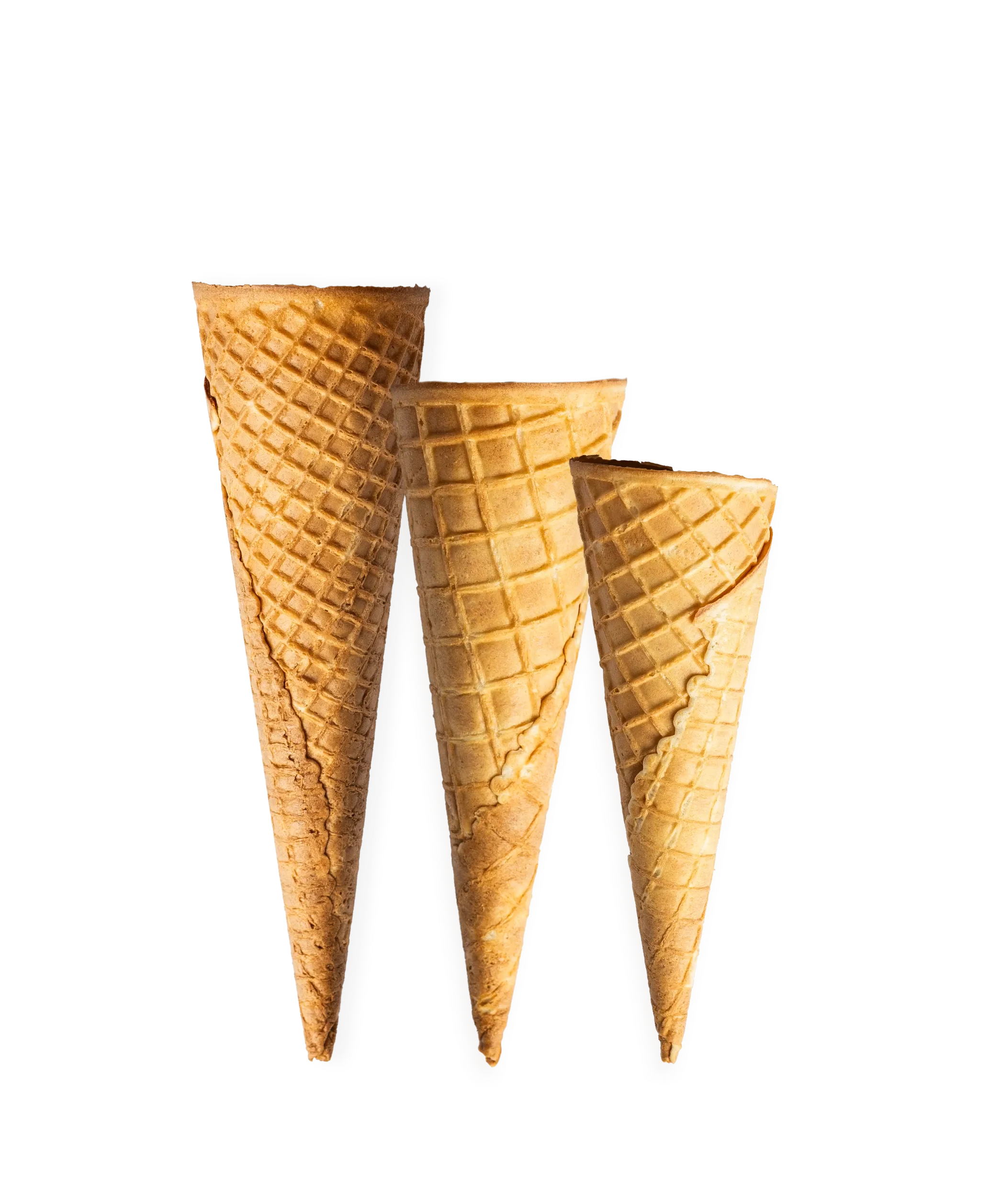 SÜßE WAFFELTÜTE MIT RAND